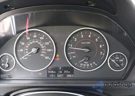 2015 BMW 328I from USA, damaged, VIN WBA3C1C53FK124887